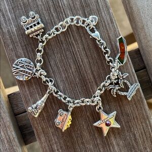 Brighton vintage California Charm Bracelet